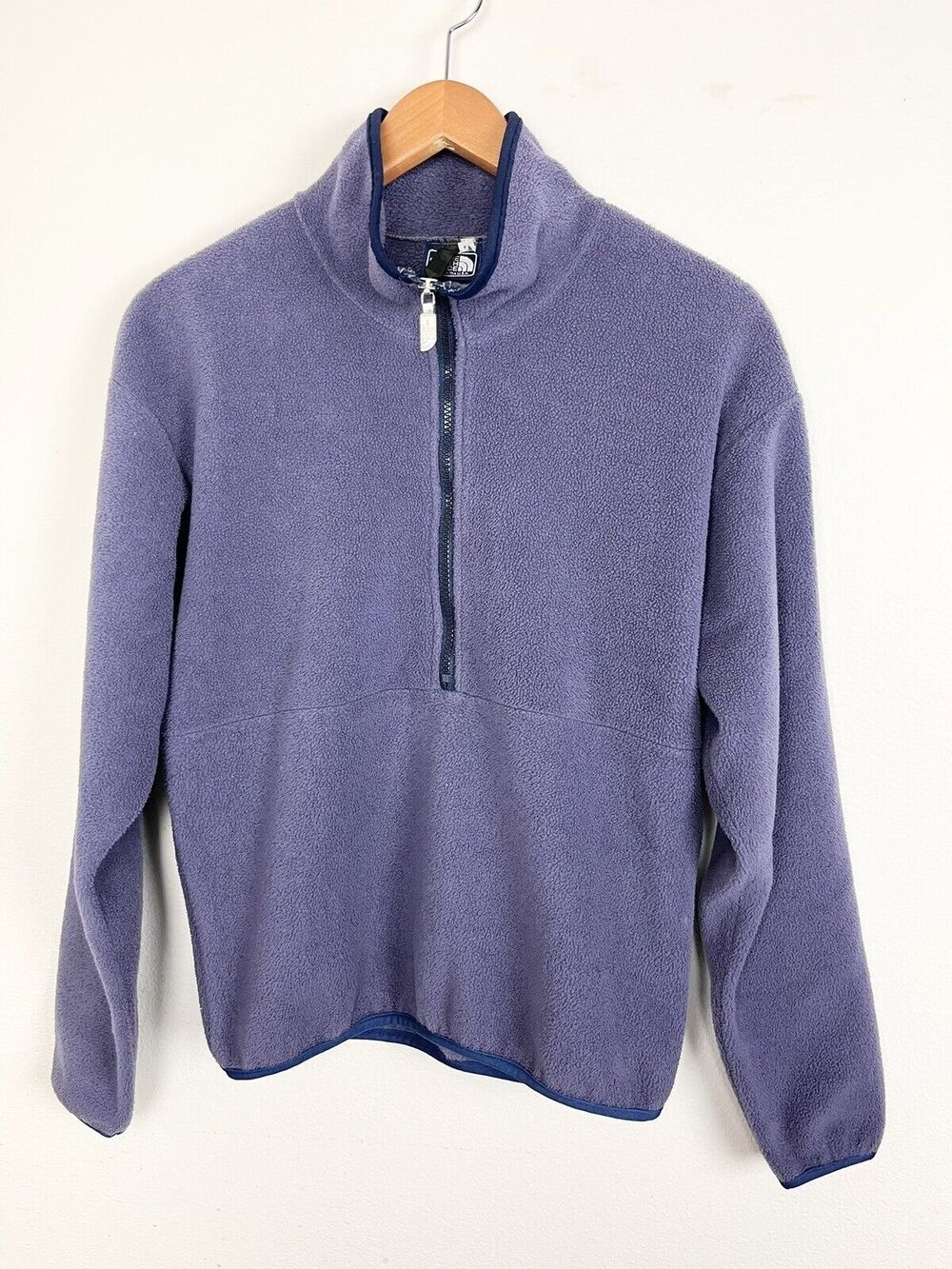 Vintage The North Face Women’s Sz Small Pullover Fleece Sweater Blue Label
